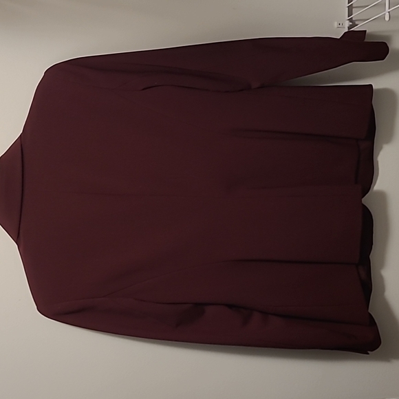 Women's blazer burgundy size 6 - Picture 5 of 5